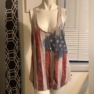 Rock & Republic Stars and Stripes Tank Top